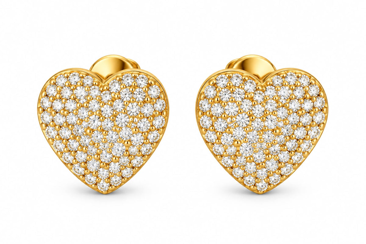 ORECCHINI CUORE DI LUCE