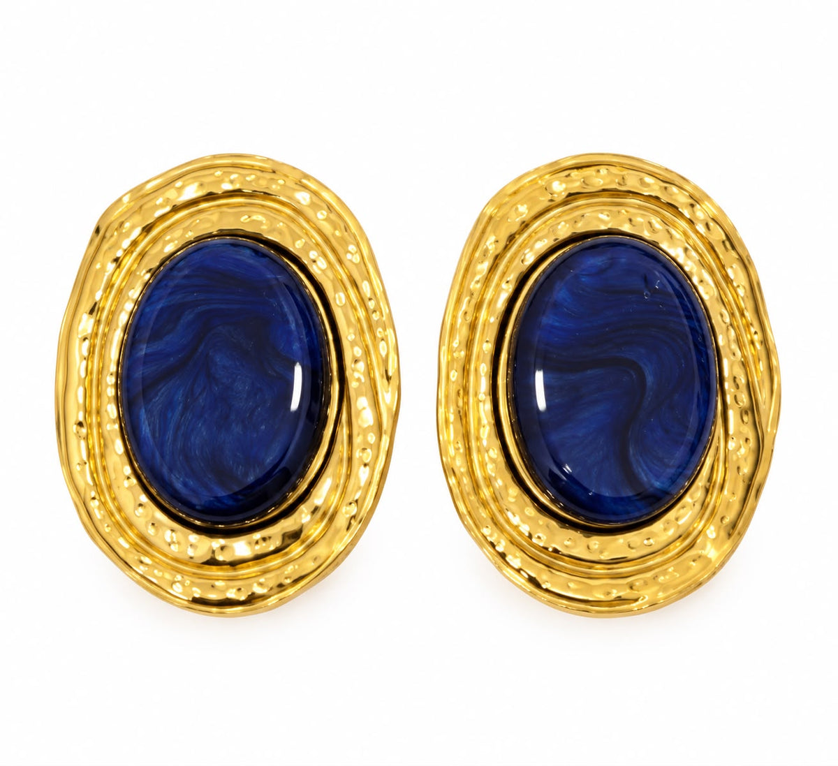 ORECCHINI BLUE REALE