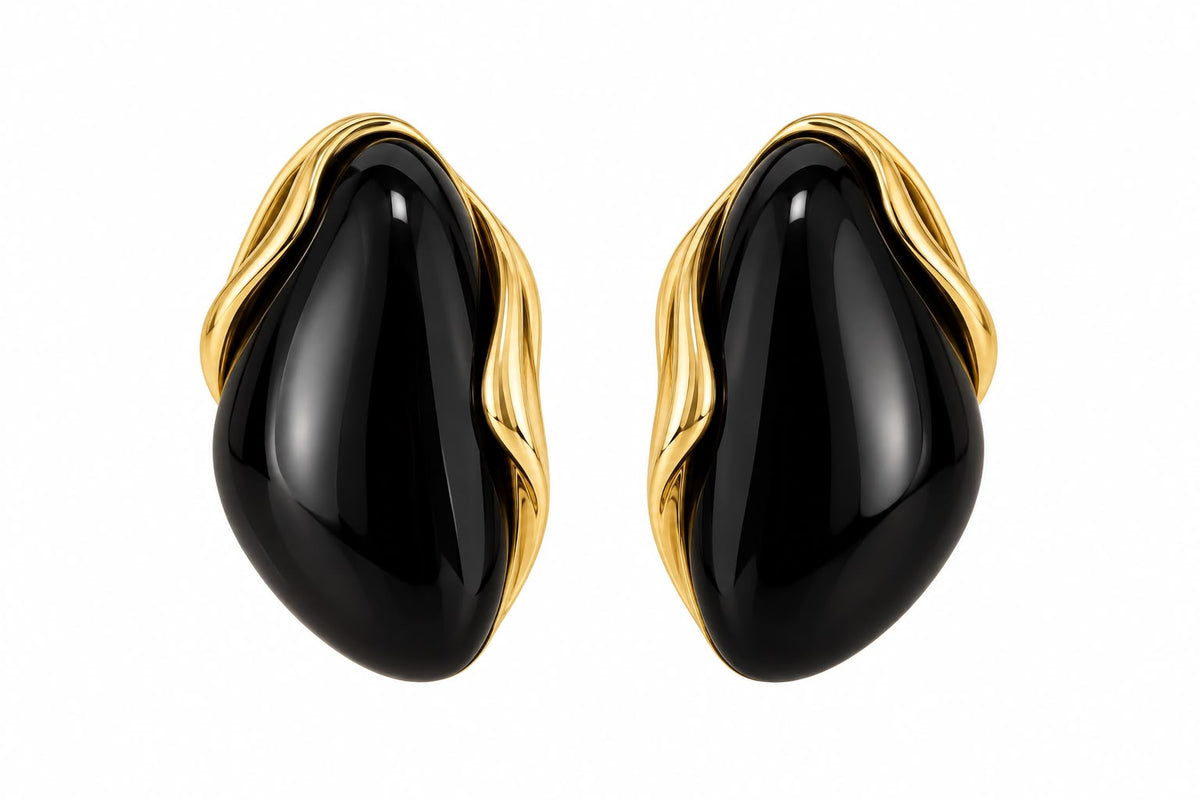 ORECCHINI BLACK ELEGANCE