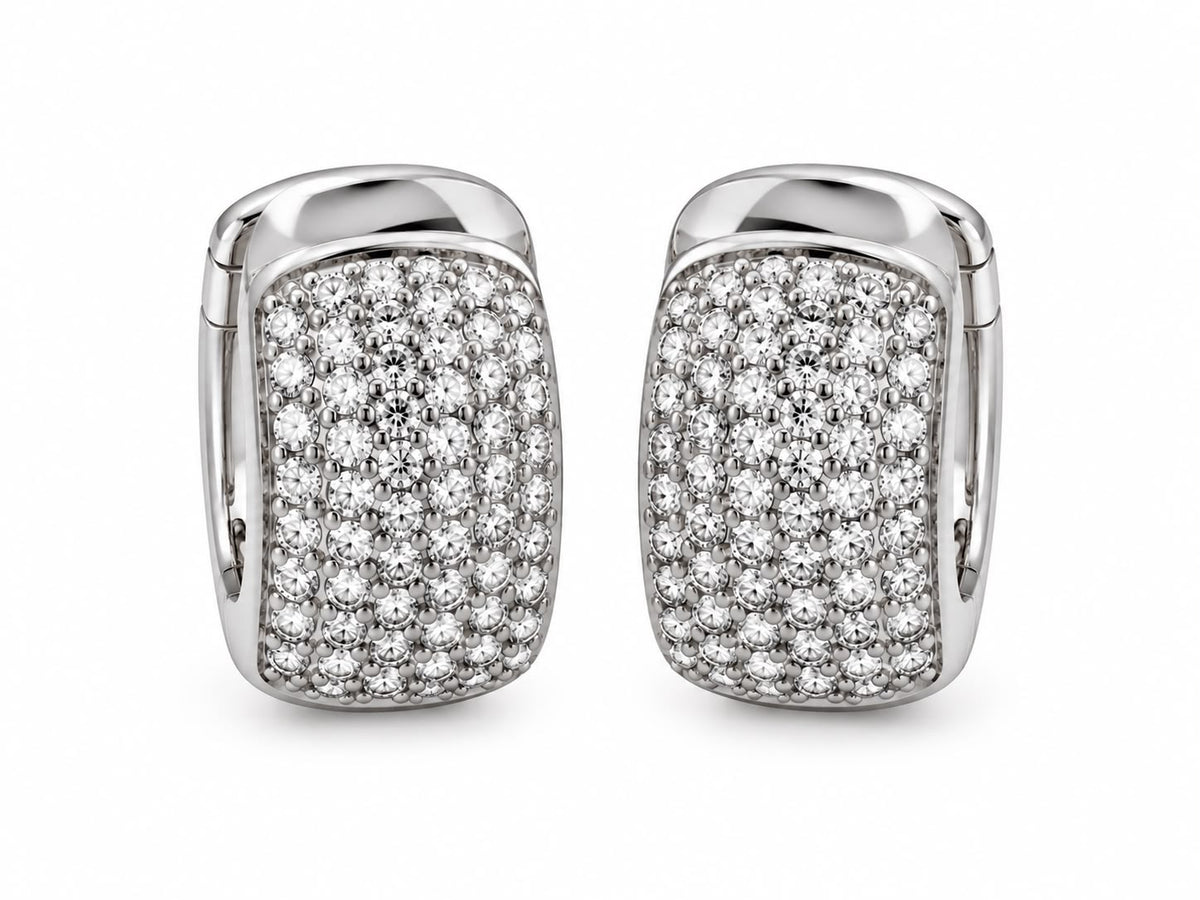 ORECCHINI DIVINE PAVE'